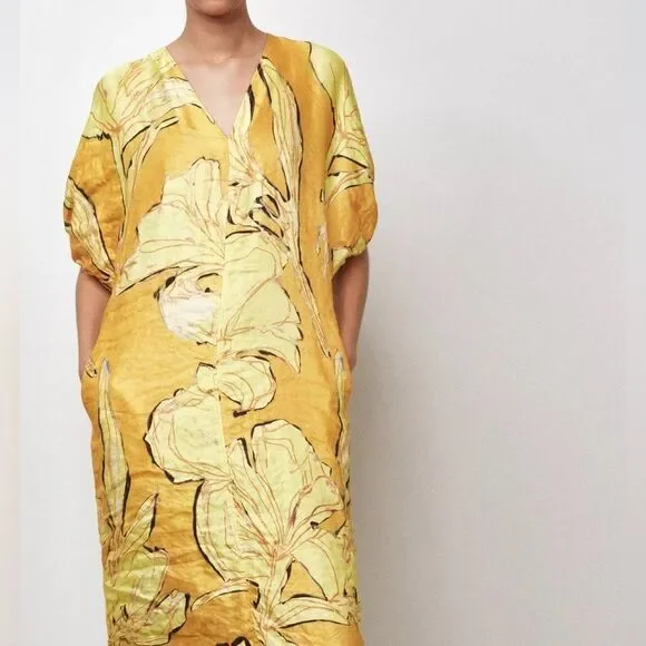 ZARA ZW COLLECTION PRINTED DRESS - Picture 11 of 13